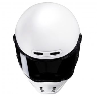 HJC V10 White + Kit Bluetooth BT Mini