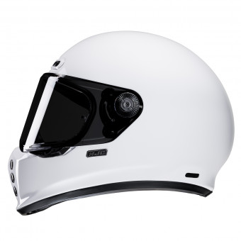 HJC V10 White + Kit Bluetooth BT Mini