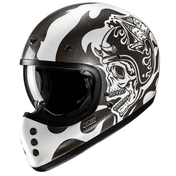 Casque Integral HJC V60 Flame MC5 Casque Integral HJC V60 Flame MC5