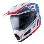 Casque Integral Kenny Explorer Graphic Navy Red