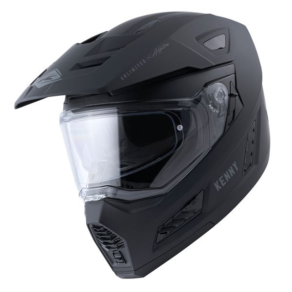 Casque Integral Kenny Explorer Solid Matt Black