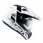 Casque Integral Kenny Extreme Graphic White Black