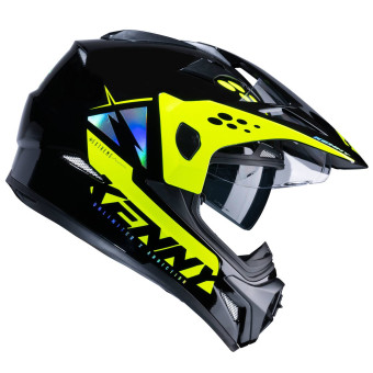 Casque Integral Kenny Extreme Neon Yellow