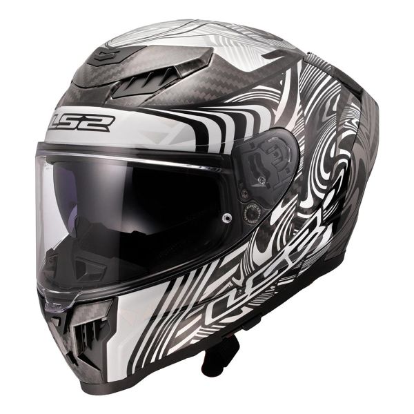 Casque Integral LS2 Dragon Enthum Silver FF807 Casque Integral LS2 Dragon Enthum Silver FF807