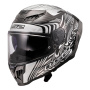 Casque Integral LS2 Dragon Enthum Silver FF807