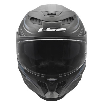 LS2 Dragon Subic White Blue Petrol FF807