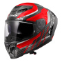 Casque Integral LS2 Dragon Trax Red FF807