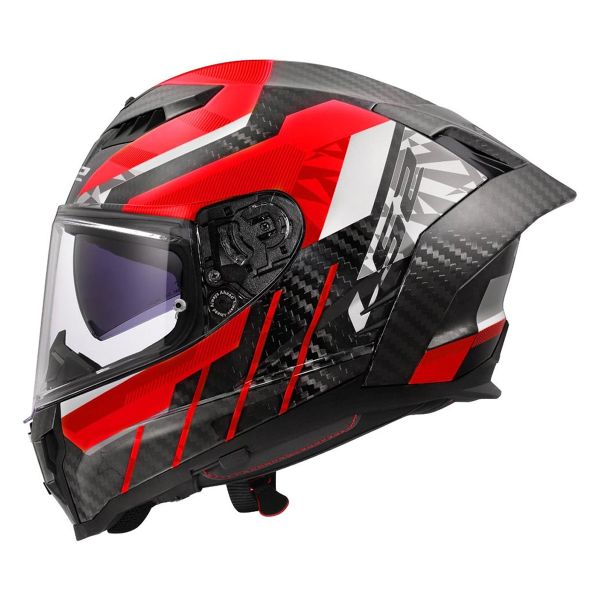 LS2 Dragon Trax Red FF807