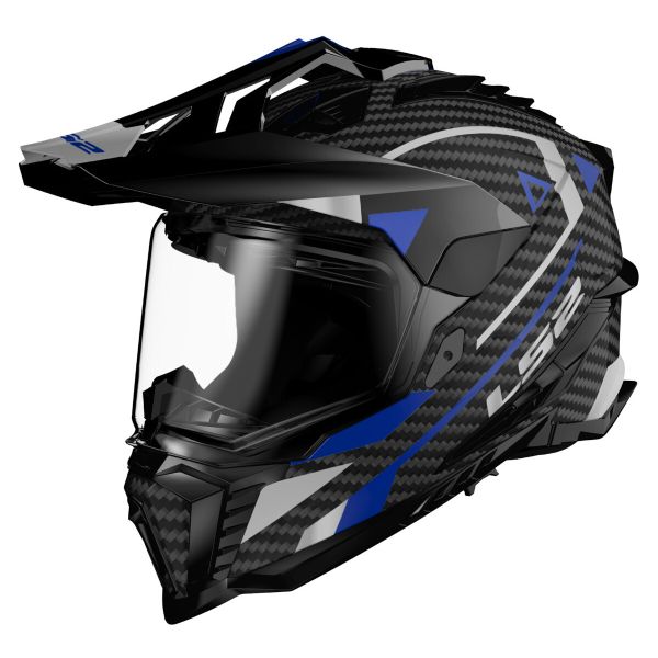 Casque Integral LS2 Explorer C Adventure Blue