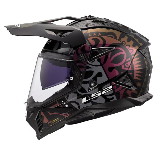 LS2 Pioneer II Rangi Black MX702