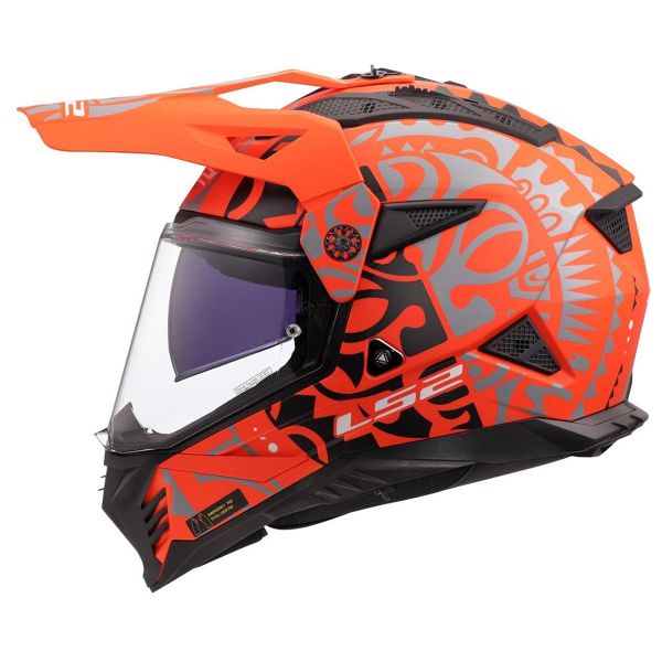 LS2 Pioneer II Rangi Orange MX702