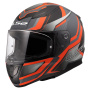 Casque Integral LS2 Rapid II Flitz Orange Grey FF353