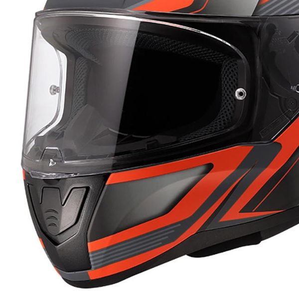 LS2 Rapid II Flitz Orange Grey FF353