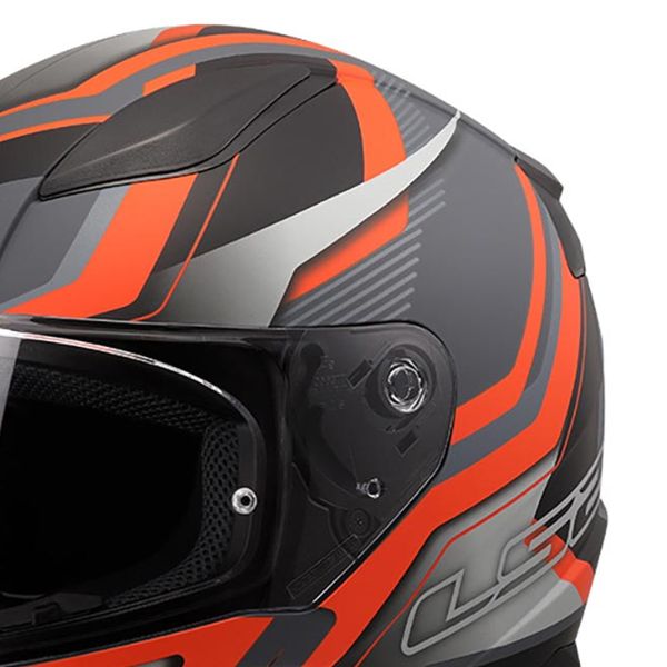 LS2 Rapid II Flitz Orange Grey FF353