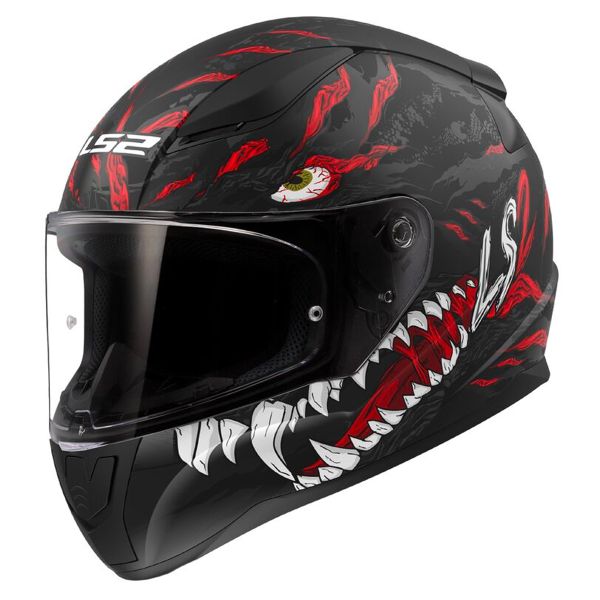 Rapid II Kaiju Matt Black Red White FF353