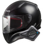 Casque Integral LS2 Rapid II Solid Black FF353 + Kit Bluetooth BT Mini
