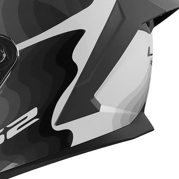 LS2 Rapid III Flow White FF820