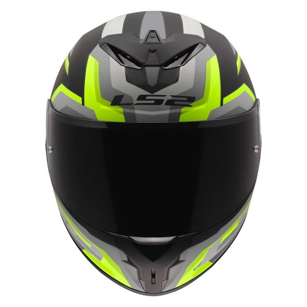 LS2 Rapid III Hyper Black H-V Yellow FF820