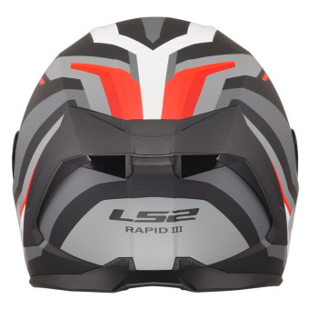 LS2 Rapid III Hyper Black Red FF820