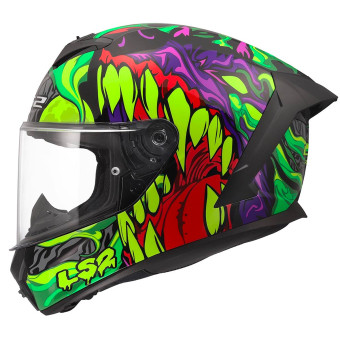 Casque Integral LS2 Rapid III Lycant Purple Green FF820