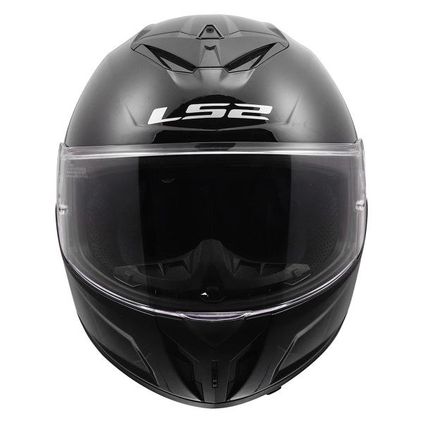 LS2 Rapid III Solid Gloss Black FF820