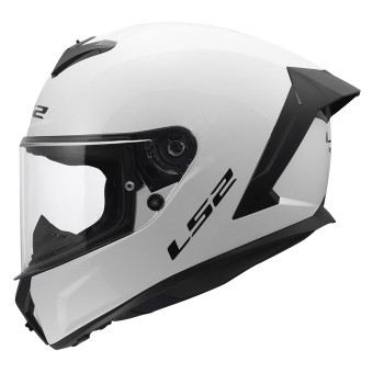 LS2 Rapid III Solid Gloss White FF820