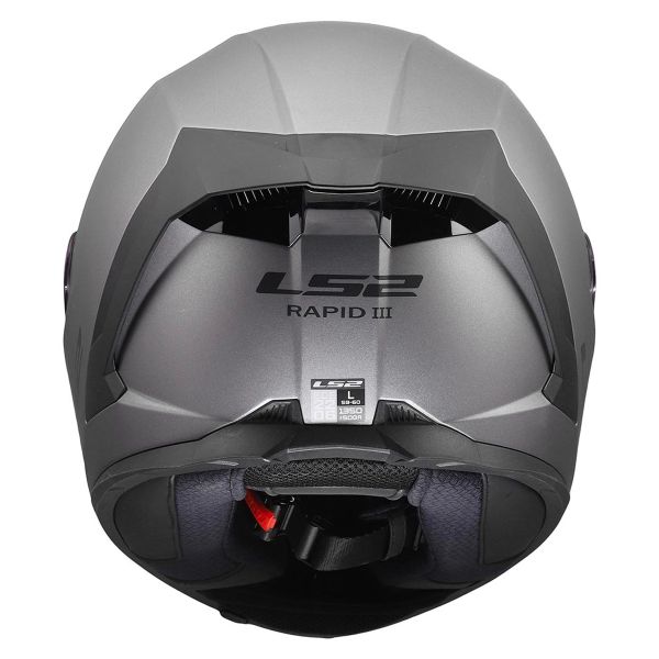 LS2 Rapid III Solid Matt Titanium FF820