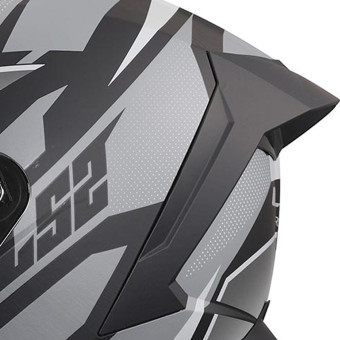 LS2 Rapid III Xtrem Black Grey FF820