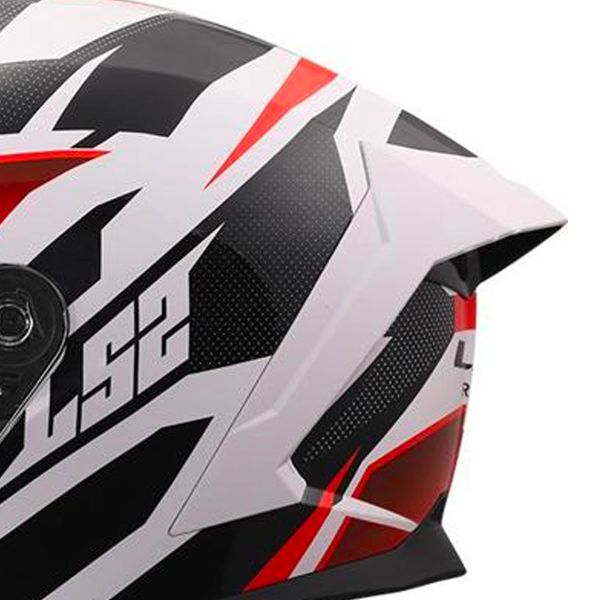 LS2 Rapid III Xtrem White Black Red FF820