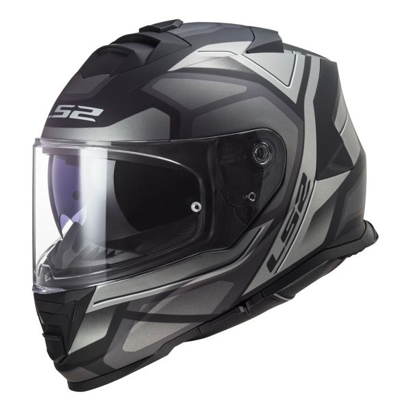 Casque Integral LS2 Storm II Faster Matt Titanium FF800