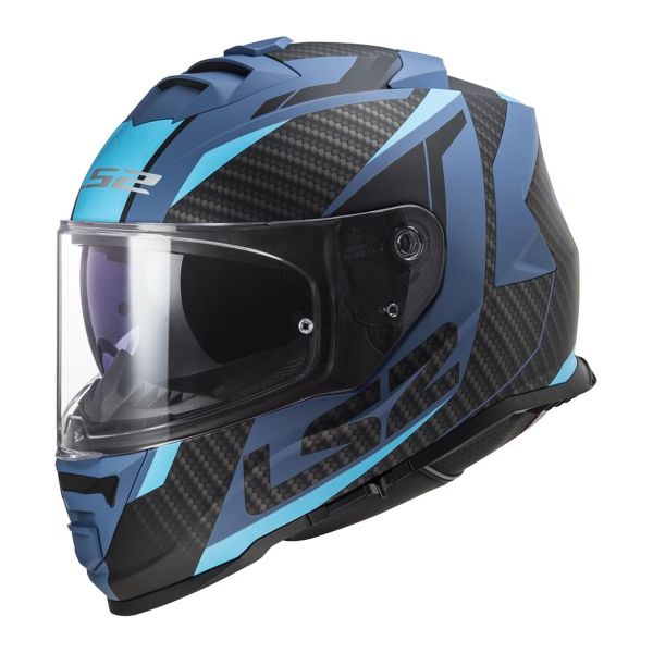 Casque Integral LS2 Storm II Racer Matt Blue FF800 Casque Integral LS2 Storm II Racer Matt Blue FF800