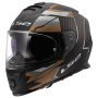 Casque Integral LS2 Storm II Tracker Black Gold FF800