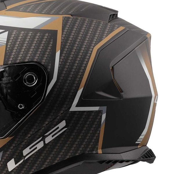 LS2 Storm II Tracker Black Gold FF800