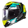 Casque Integral LS2 Storm II Tracker Black H-V Yellow FF800