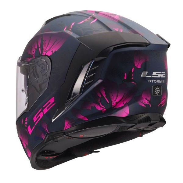 LS2 Storm III Burst Black Pink FF818