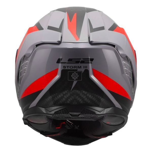 LS2 Storm III Dynamo Grey Red FF818