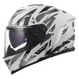 Casque Integral LS2 Storm III Kaos White Grey FF818