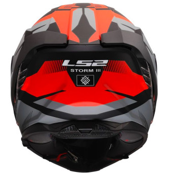 LS2 Storm III Komai Black Red FF818