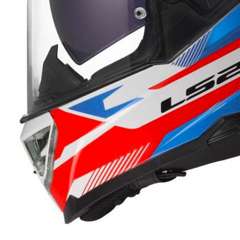 LS2 Storm III Komai White Blue Red FF818