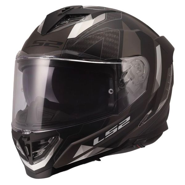 Casque Integral LS2 Storm III Sporty Black Grey FF818