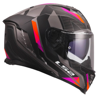 LS2 Storm III Sporty Grey Purple FF818