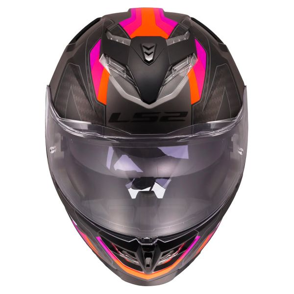 LS2 Storm III Sporty Grey Purple FF818