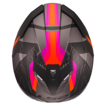 LS2 Storm III Sporty Grey Purple FF818