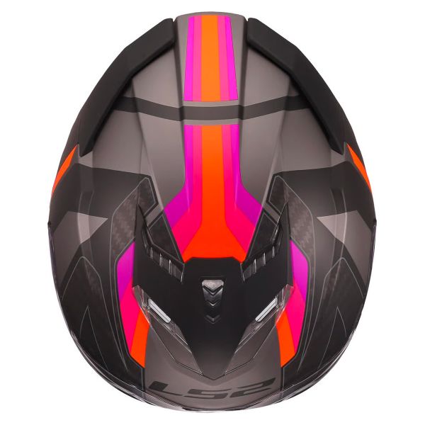 LS2 Storm III Sporty Grey Purple FF818