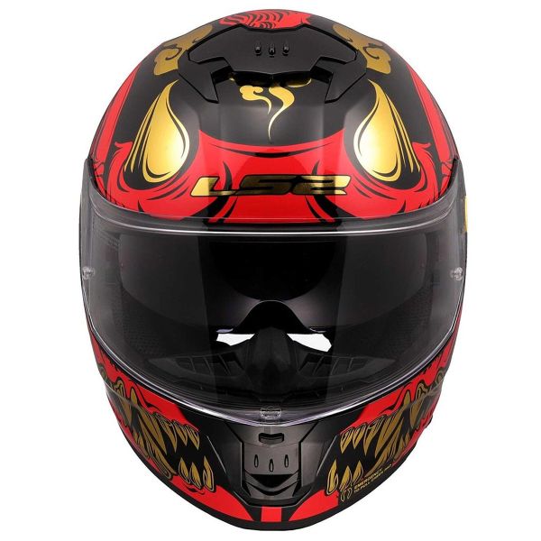 LS2 Stream II Drako Black Red FF808