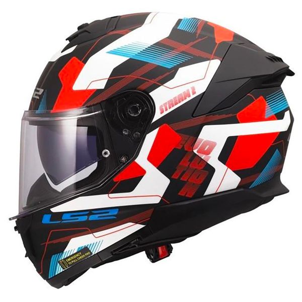 LS2 Stream II Mika White Blue Red FF808