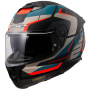 Casque Integral LS2 Stream II Road Matt Black Blue FF808