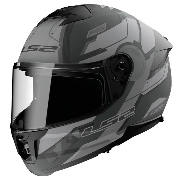 Casque Integral LS2 Stream II Shadow Matt Titanium Grey FF808