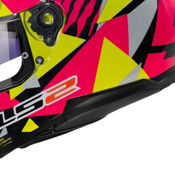 LS2 Stream II Tiger H-Vis Yellow Pink FF808