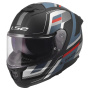 Casque Integral LS2 Stream II Vintage Black Petrol FF808